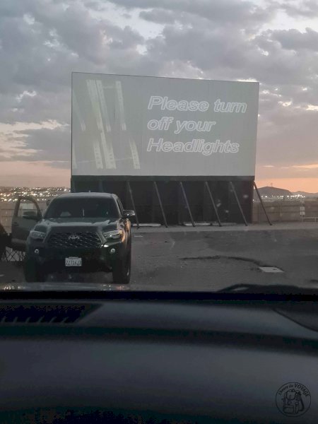 Route 66 et Drive-In