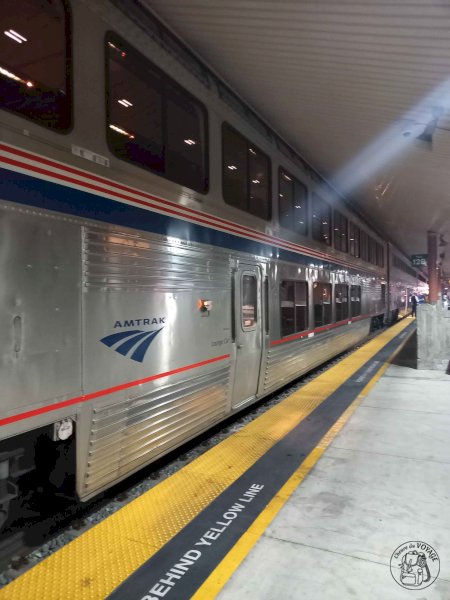 Voyage en train, péripéties et passage de frontière